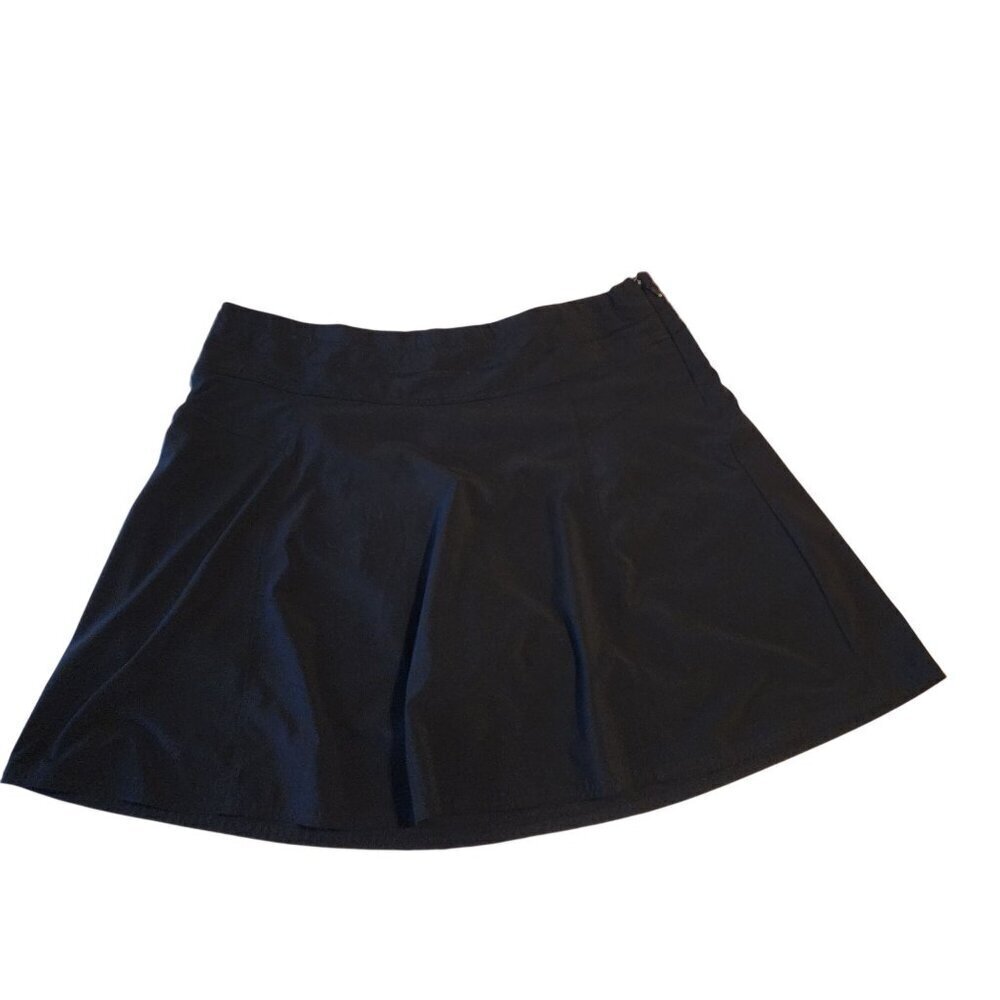 Athleta All Day Skort Black sz 16 Performance Activewear